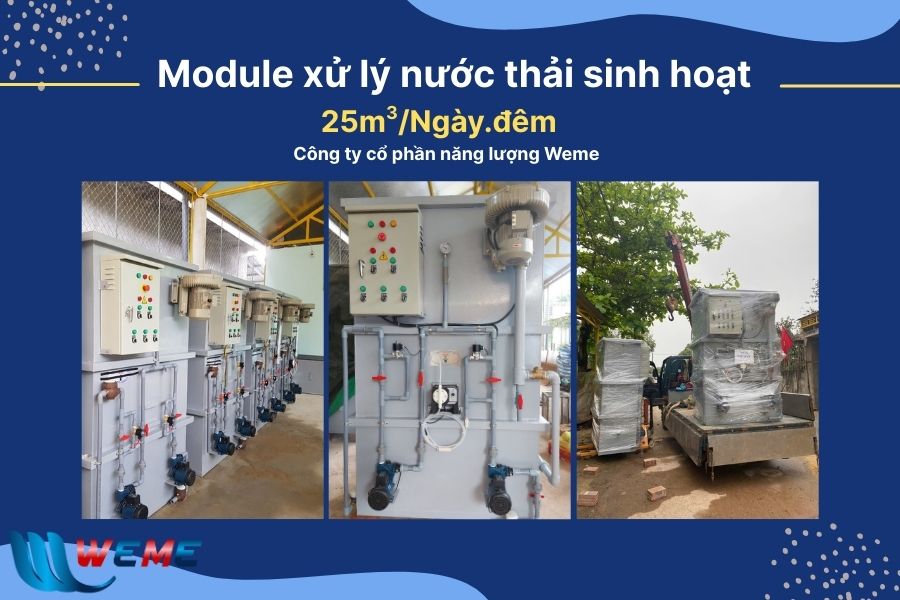 Hình ảnh thumnail module xử lý nước thải sinh hoạt 25m3
