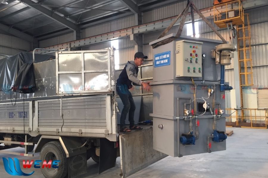 Vận chuyển module đến công trình