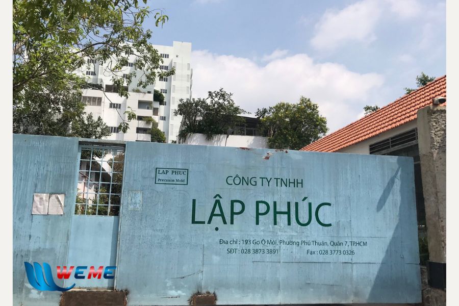 Dự án lắp đặt hệ thống xử lý nước thải công ty TNHH Lập Phúc