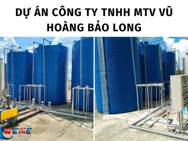 Lắp đặt hệ thống xử lý nước thải ấp trứng Công ty TNHH MTV Vũ Hoàng Bảo Long