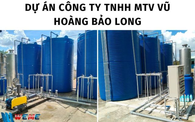 Lắp đặt hệ thống xử lý nước thải ấp trứng Công ty TNHH MTV Vũ Hoàng Bảo Long