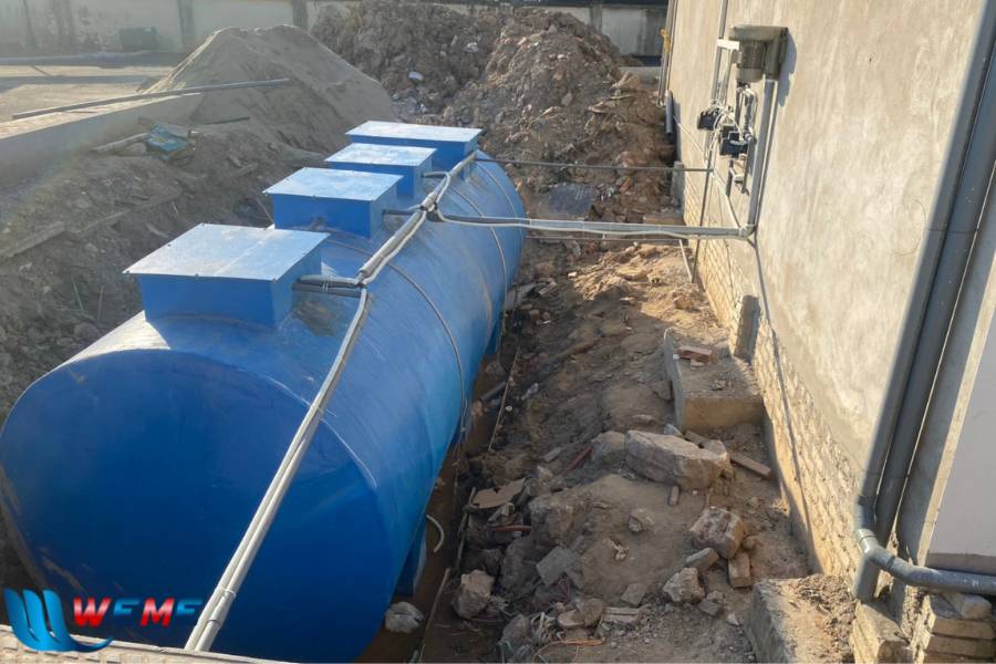 Hệ thống xử lý nước thải sinh hoạt công suất 10 m3/ngày.đêm lắp đặt tại dự án Hệ thống xử lý nước thải sinh hoạt công suất 10 m3/ngày.đêm lắp đặt tại dự án