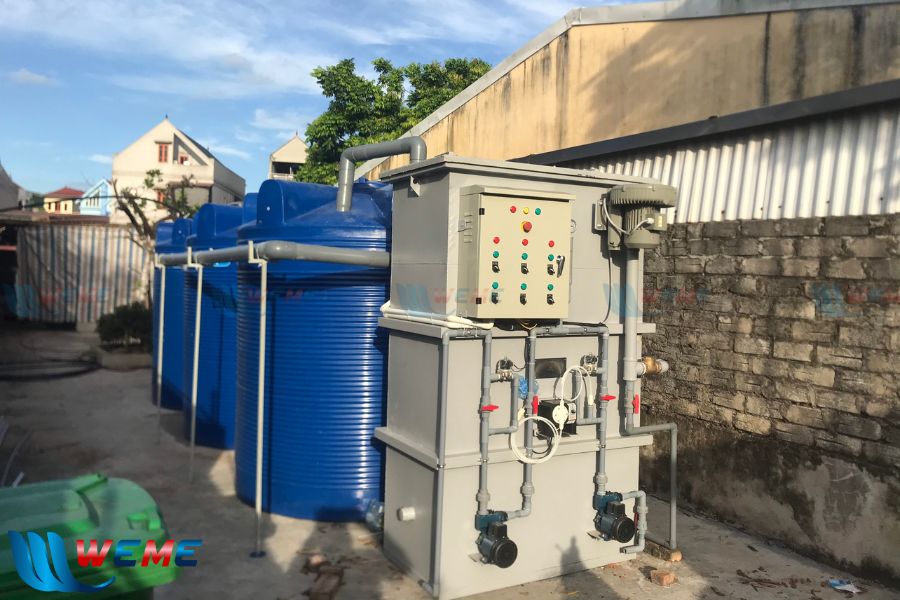Module xử lý nước thải sinh hoạt tại Weme cung cấp