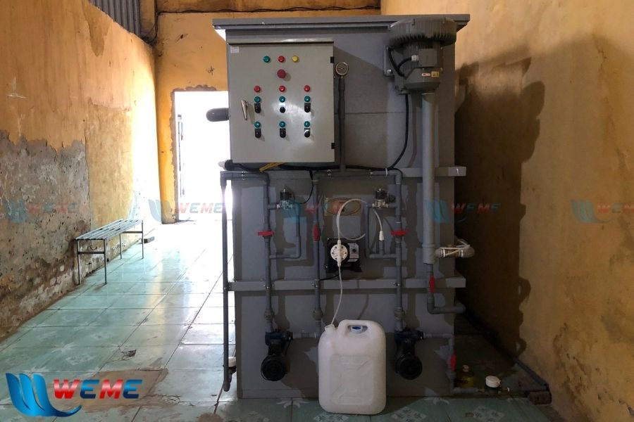 Module phù hợp với các dự án có lưu lượng xả thải dưới 30m3