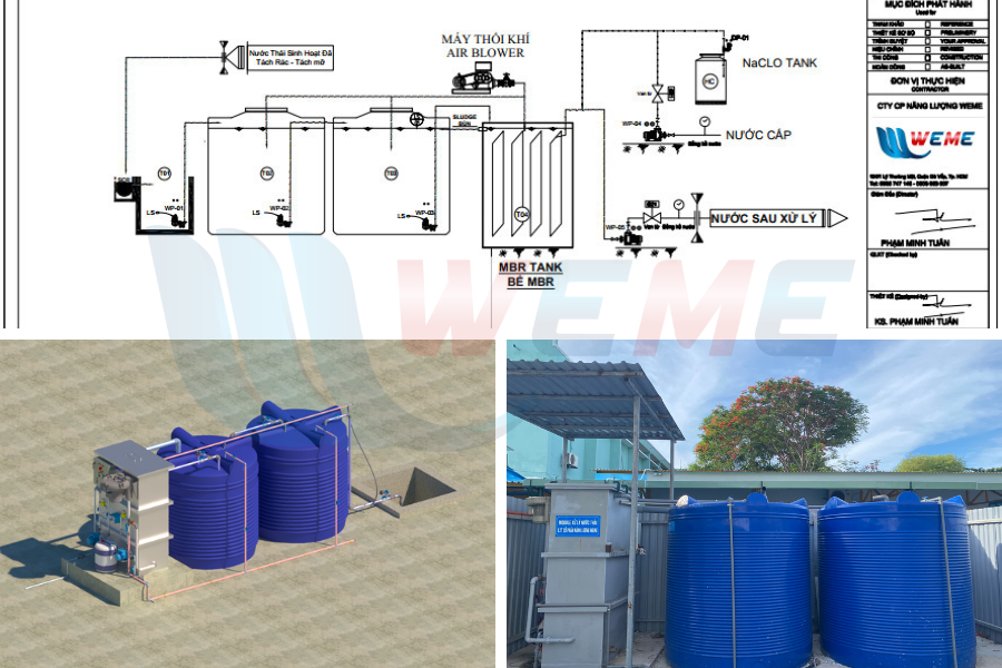 Hệ thống xử lý nước thải bệnh viện Thanh Khê