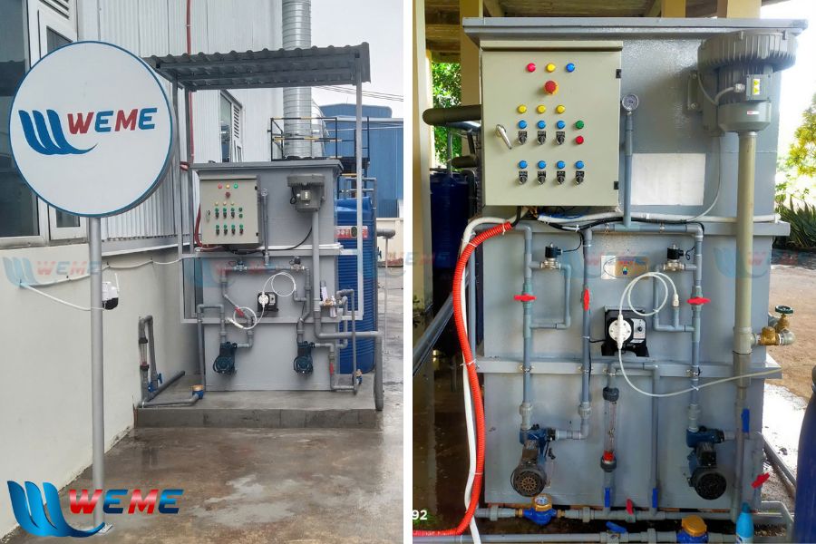 Hình ảnh module xử lý nước thải của WeMe
