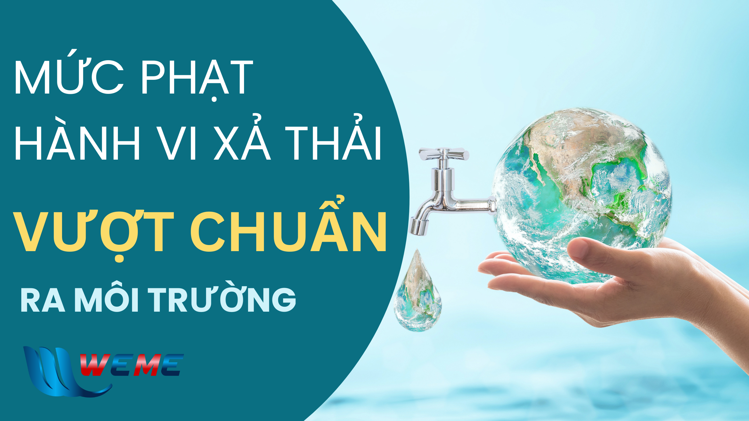 Mức phạt hành vi xả thải vượt chuẩn ra môi trường