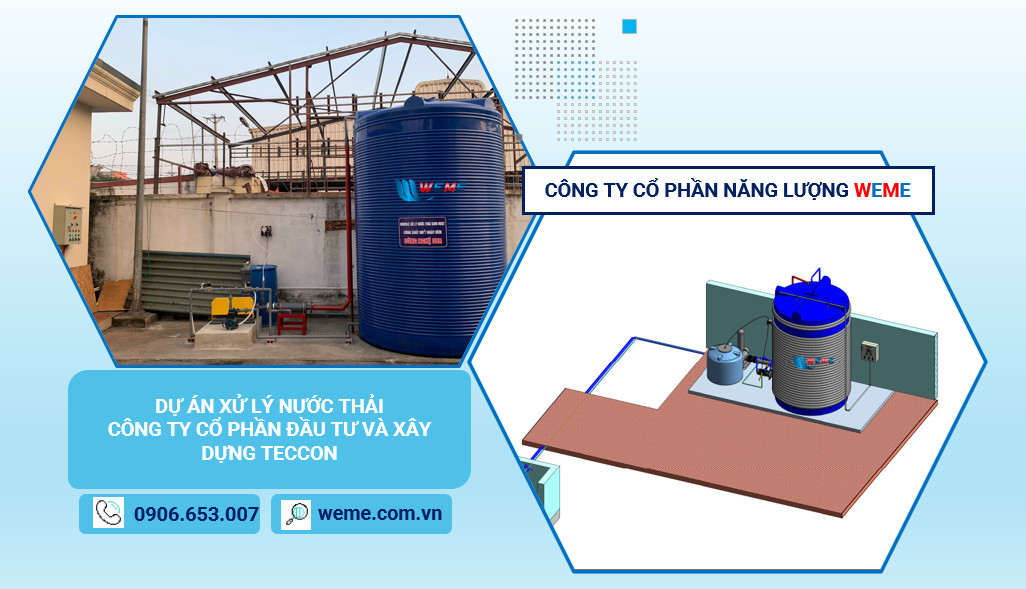 Module xử lý nước thải - WeMe 3m3/ngày.đêm