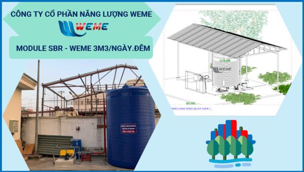 Module SBR - WeMe 3m3/ngày.đêm xử lý nước thải sinh hoạt