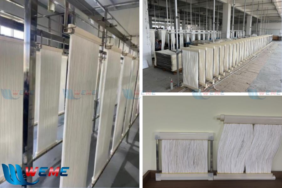 Loại màng MBR được ứng dụng trong hệ thống xử lý nước thải