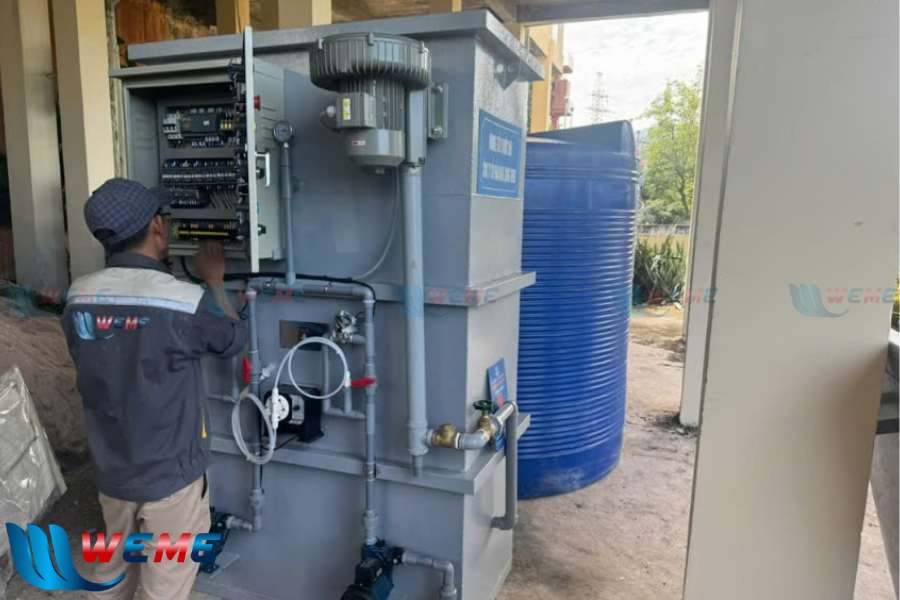 Vận hành hệ thống xử lý nước thải