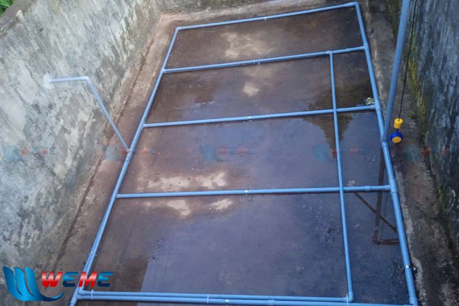 Lắp đặt đường ống hệ thống xử lý nước thải Thuấn Hằng