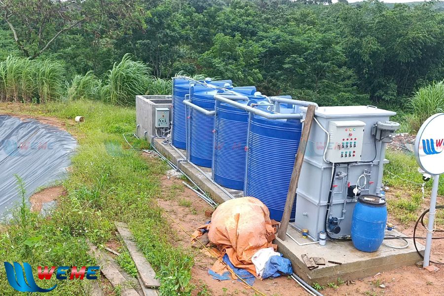 Hệ thống xử lý nước thải Thôn Cợp