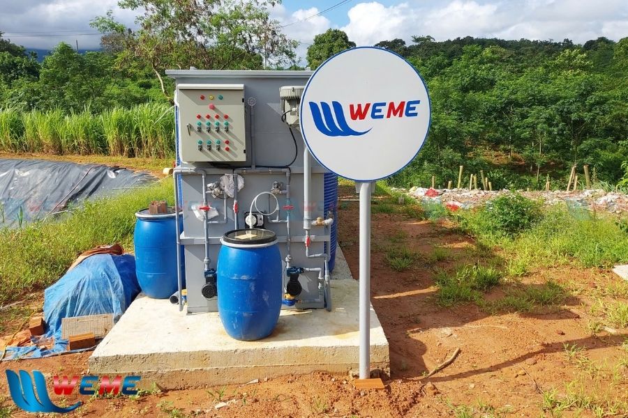 Module hệ thống xử lý nước thải Thôn Cợp