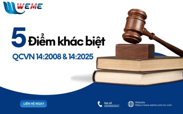 Thumnal so sánh 2 quy chuẩn QCVN 14:2008 và 2025