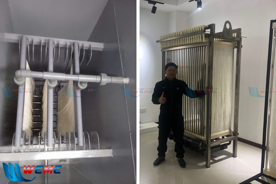 Hình ảnh màng lọc MBR được sử dụng tại dự án