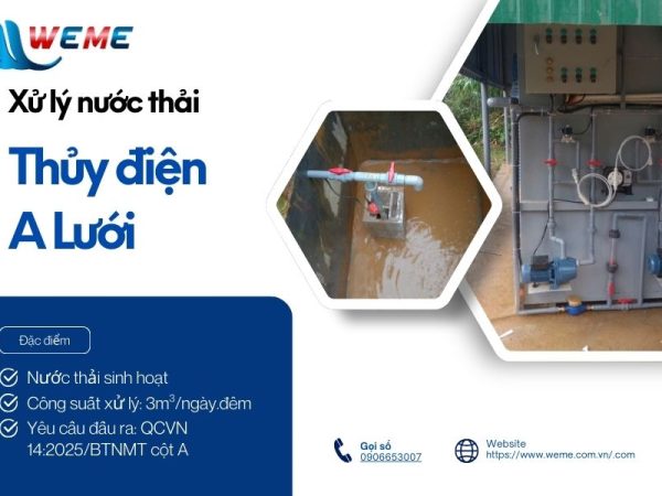 Hình ảnh thumnail hệ thống xử lý nước thải A Lưới
