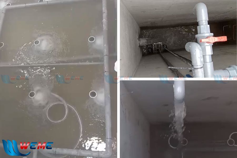 Hình ảnh nước thải được xử lý