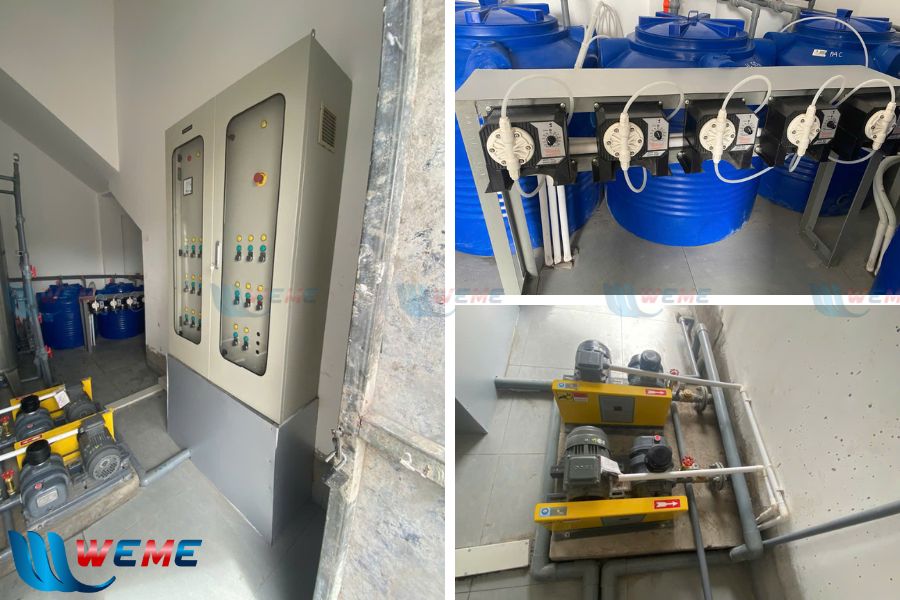 Hình ảnh hệ thống xử lý nước thải tại Đức Đạt