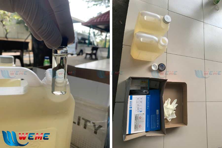 Phân tích mẫu nước thải tại Grobest