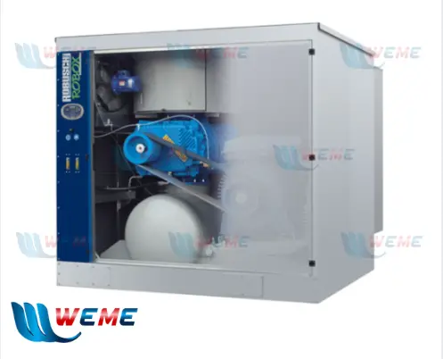 Trang bị cơ chế cách âm cho máy thổi khí