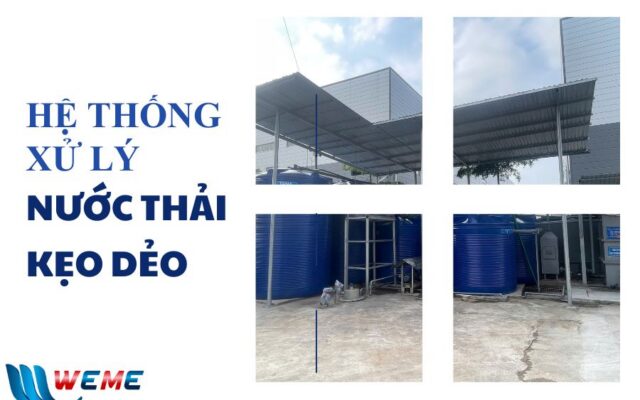 Baner hệ thống xử lý nước thải kẹo dẻo