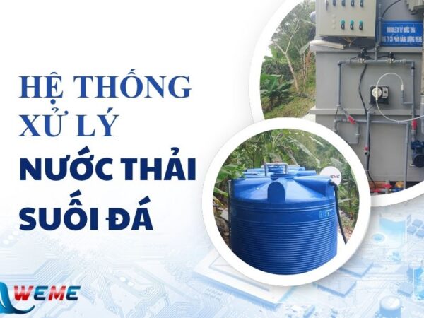 Baner hệ thống xử lý nước thải Suối Đá