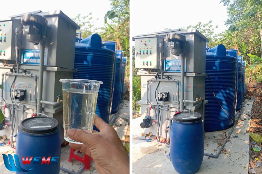 Chất lượng nước thải đầu ra