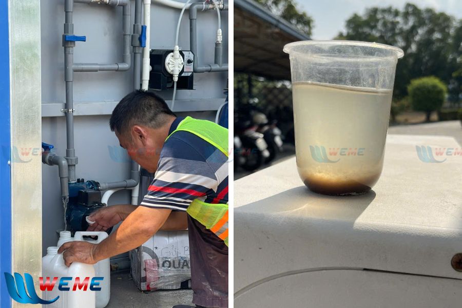 Vận hành hệ thống xử lý nước thải